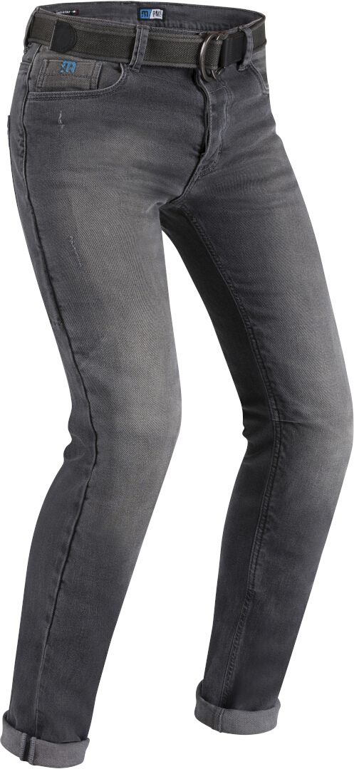 PMJ Caféracer Motorradjeans hellgrau/dunkelgrau 48 Abbildung 1