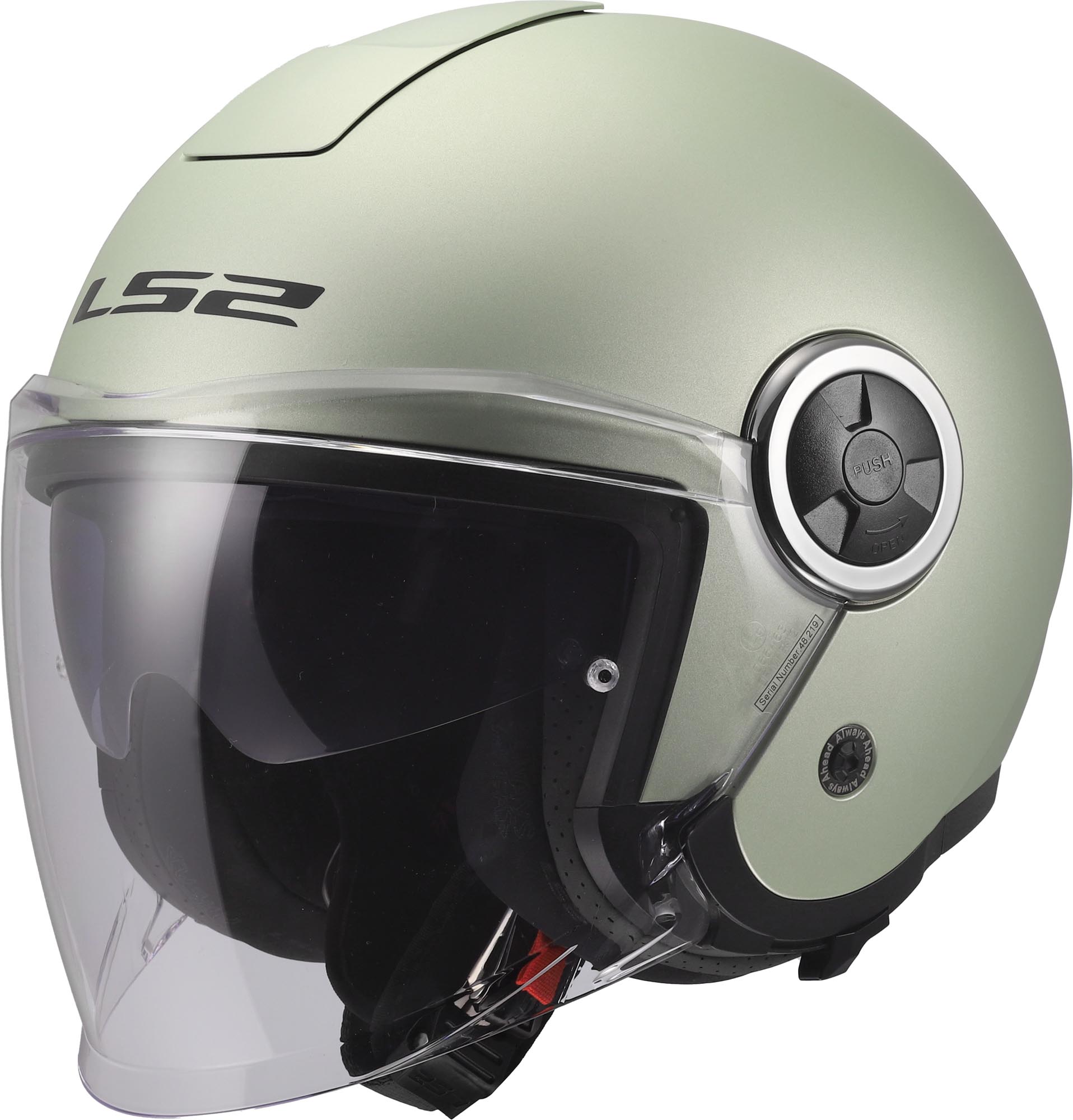 LS2 OF620 Classy Solid Casque jet Gris clair XXXL (65/66) Figure 1