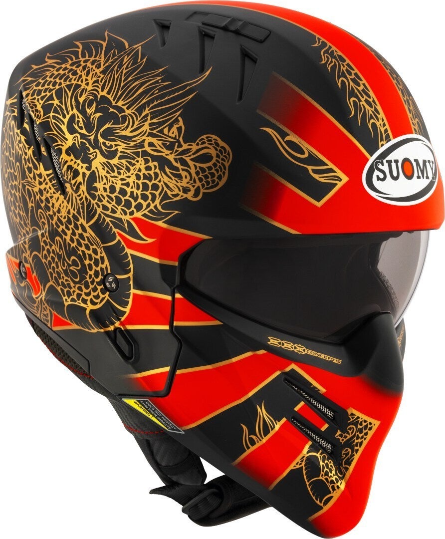 Suomy Armor Dragon Jethelm rot matt S (55/56) Abbildung 7