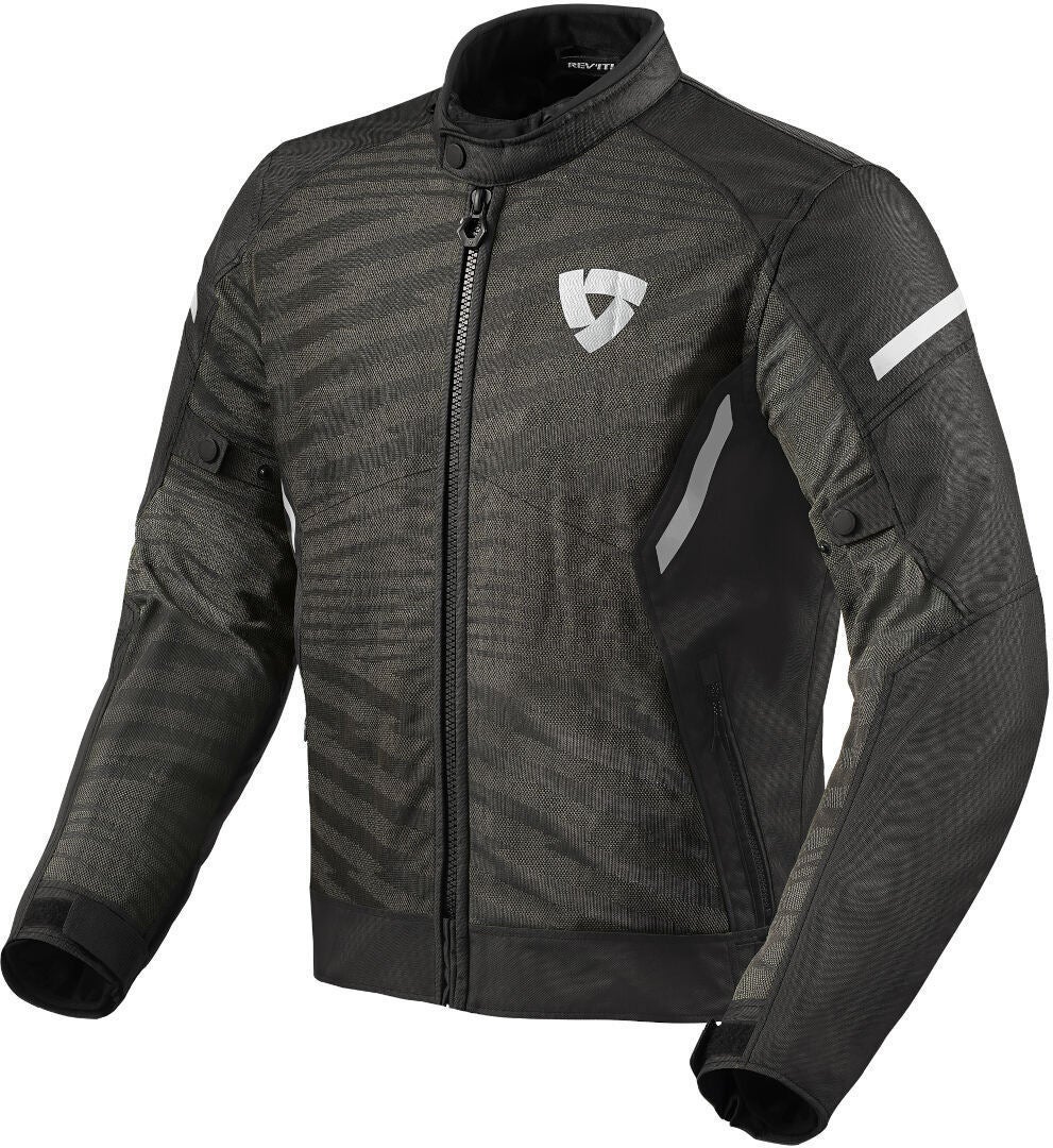 Revit Torque 2 H2O Motorrad Textiljacke schwarz/anthrazit M Abbildung 2