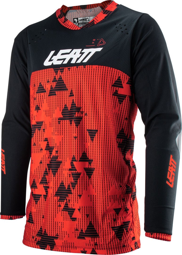 Leatt 4.5 Enduro Digital Motokrosový dres Černá/červená M Obrázek 1