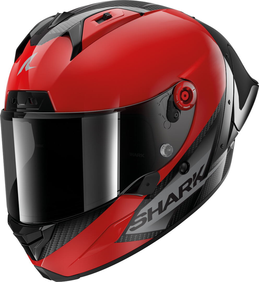 Shark Aeron GP Blank SP Hjälm svart/röd XS (53/54) Figur 1