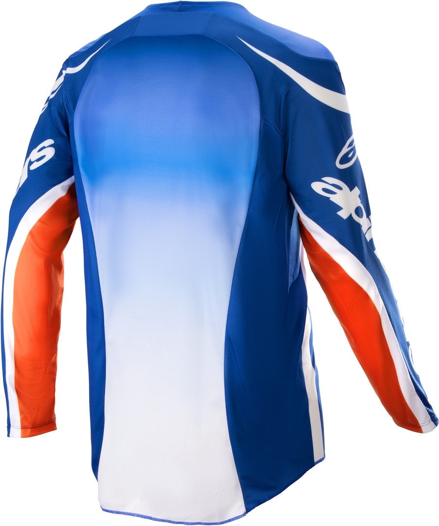 Alpinestars Racer Semi Motocross Jersey blau/orange M Abbildung 2