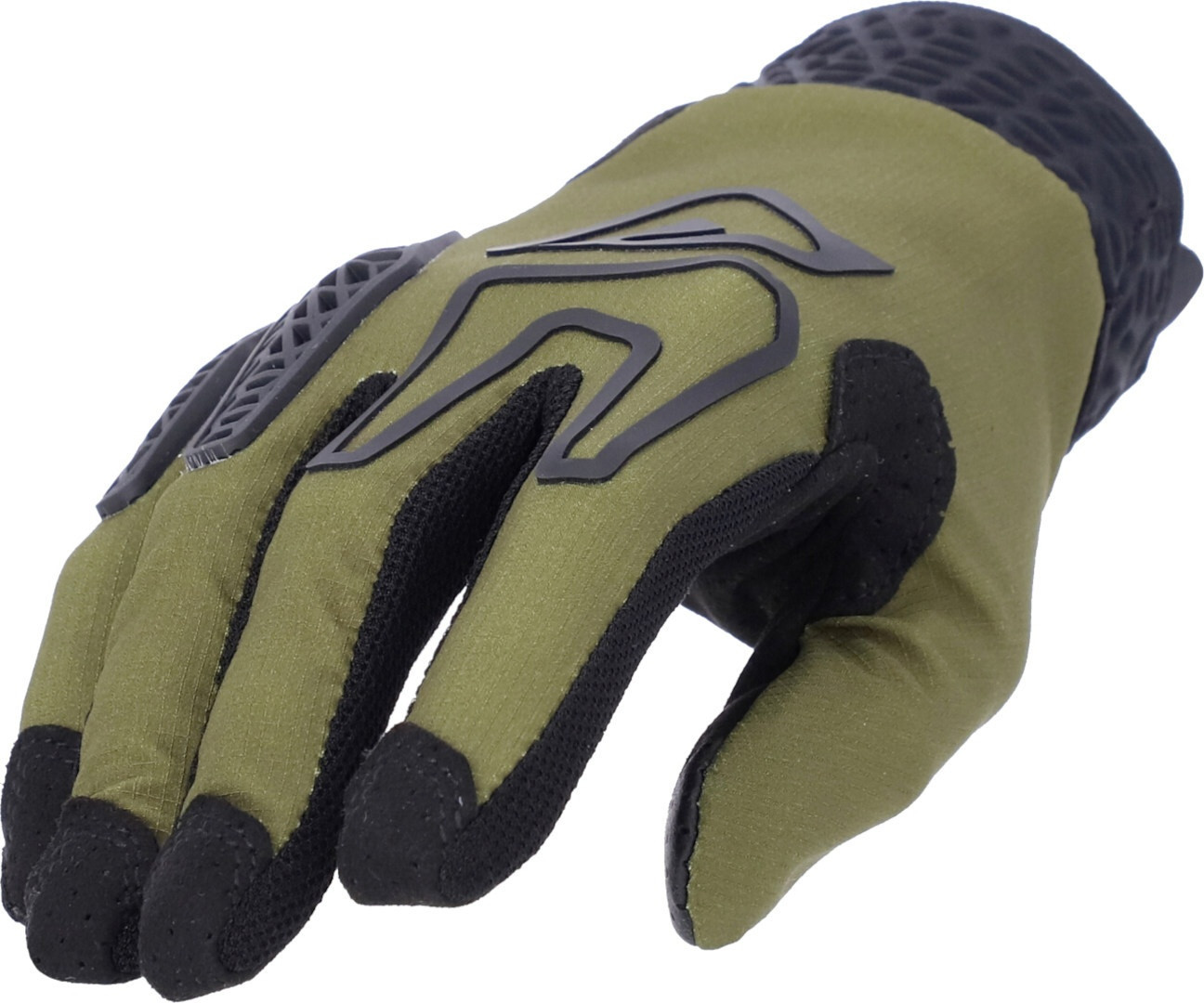 Acerbis Enduro Race Mănuși de motocross verde XL Figura 1