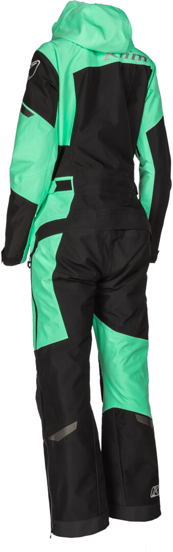 Klim Shredsa Costum de snowmobil One Piece pentru doamne Negru/mentă L Figura 2