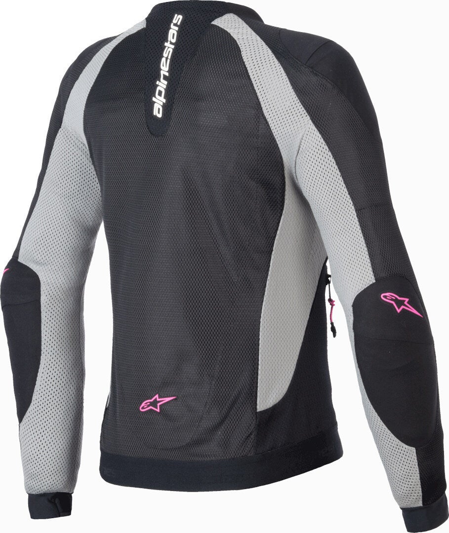 Alpinestars Stella Troop-Air Pro Dame Protector Jakke sort/grå/pink L Figur 2