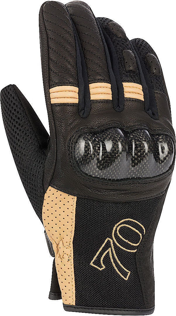Segura Russell Motorcycle Gloves black/brown 9 (M) Figure 2