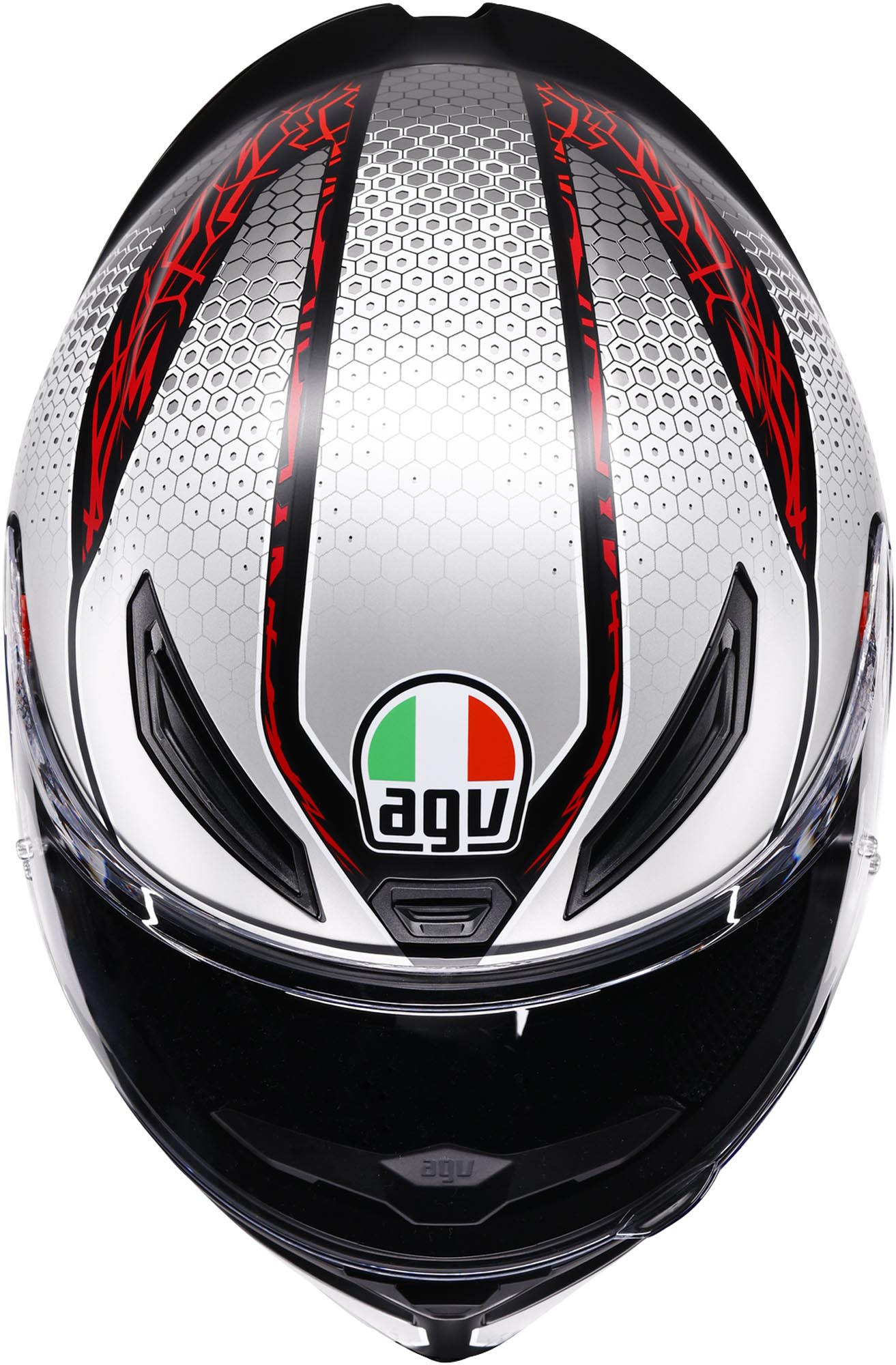 AGV K1 S Speedarmor Casque Noir/Gris/Rouge M (57/58) Figure 7