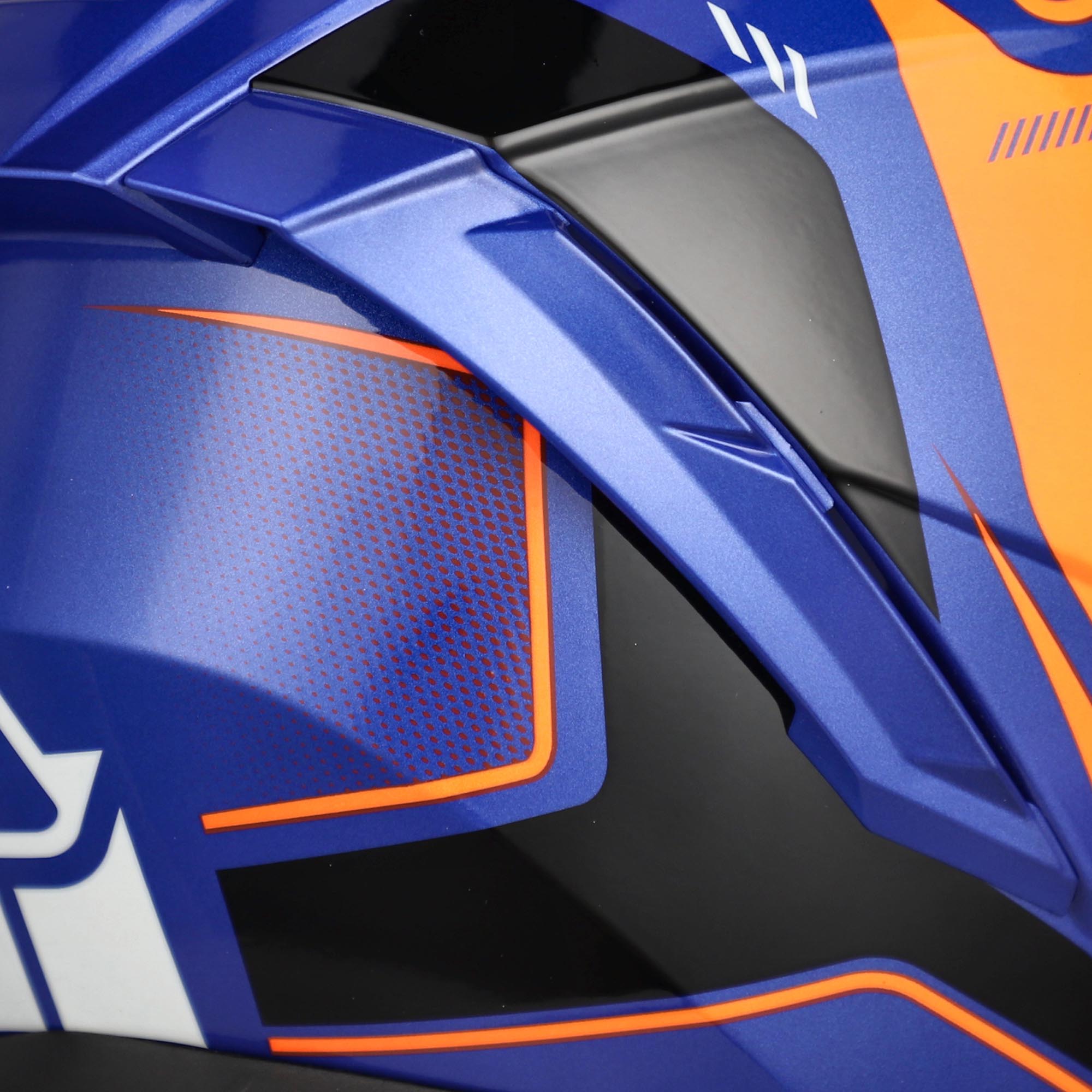 Acerbis X-Way Graphic Logo Helm blauw/oranje/wit M (57/58) Figuur 9