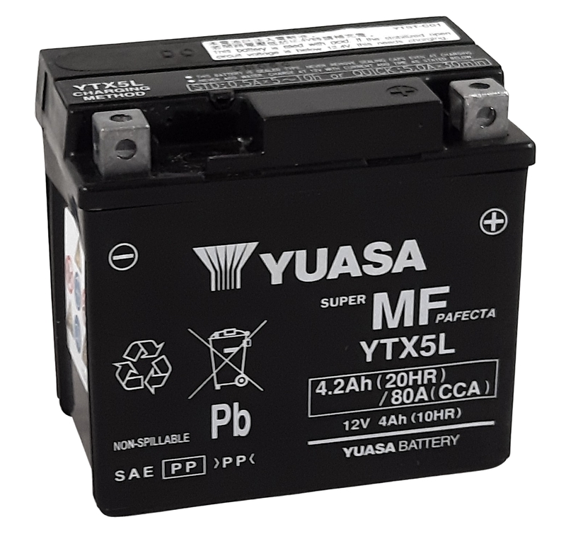 YUASA YTX5L W/C Baterie fără întreținere Figura 1