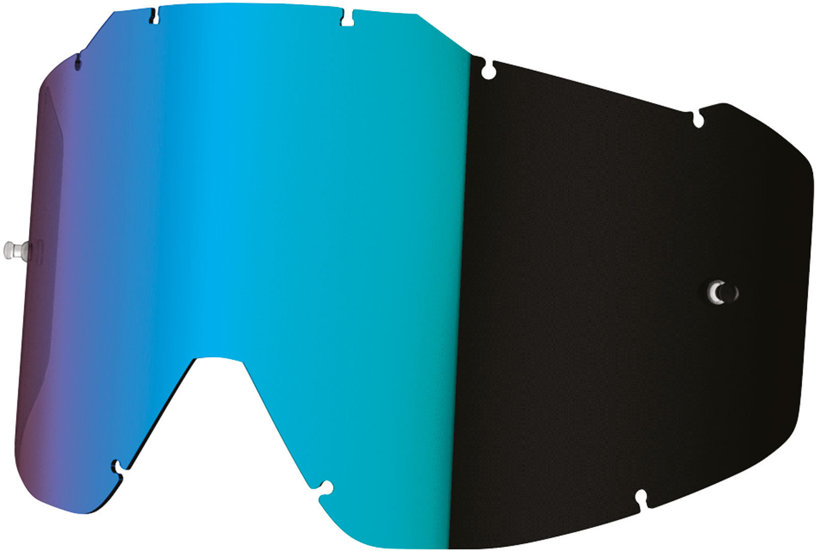 Shot Iris / Assault Antifog Lentilă de înlocuire Iridium Green Figura 1