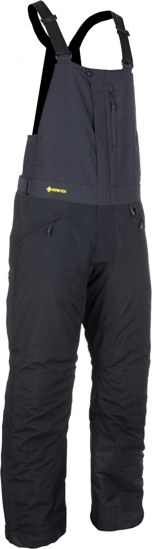 Klim Keweenaw 2025 pantaloni impermeabili pentru snowmobil negru/gri/galben 3XL Figura 3