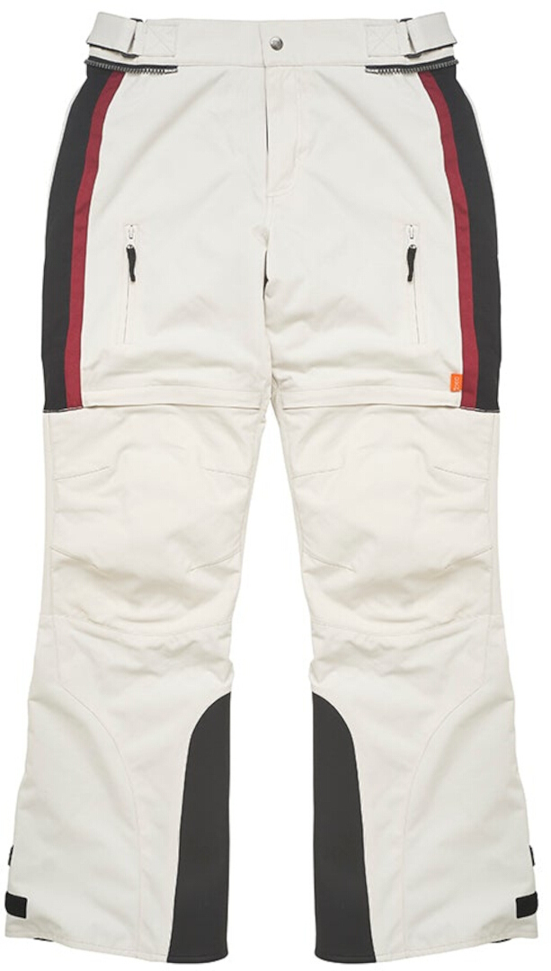 Fuel Rally 2 Motorcykel Textil Byxor Vit 36 Figur 1