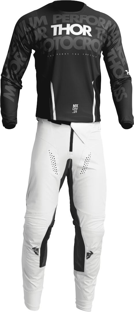 Thor Pulse Mono Motocross trøje Sort XXL Figur 3