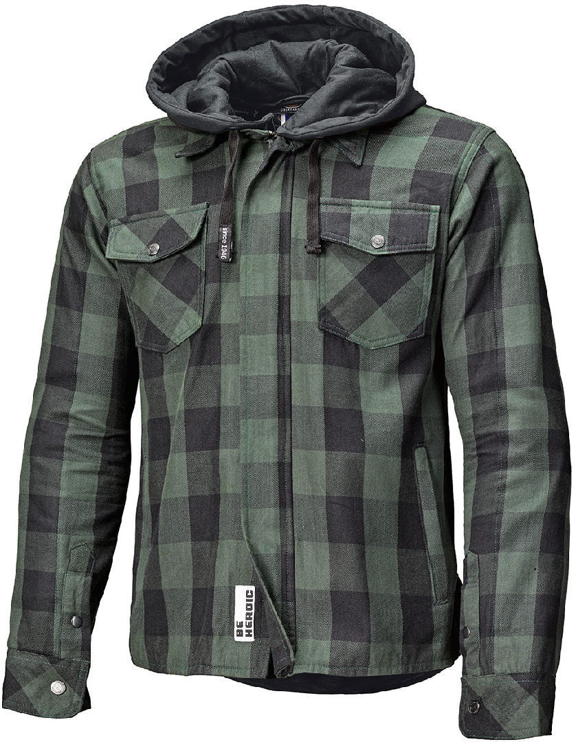 Held Lumberjack II Motorcycle Textile Jacket black/green XL Figure 1