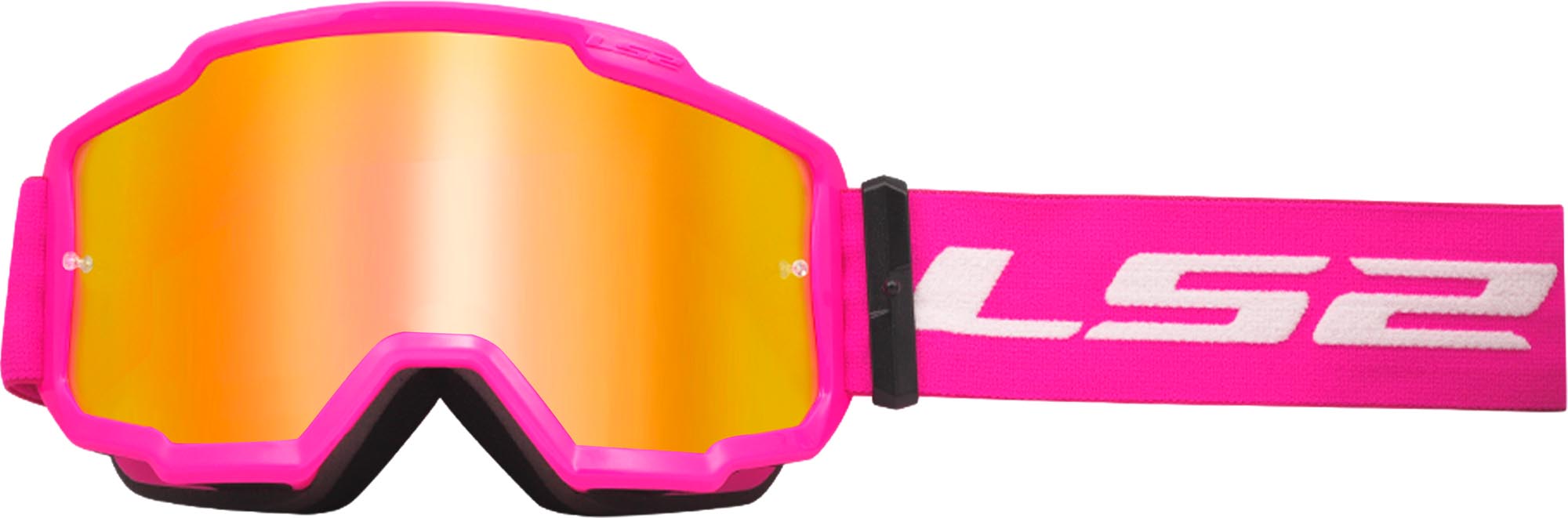 LS2 Charger Ochelari de motocross roz Figura 1