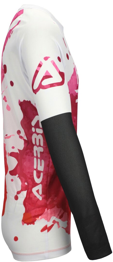 Acerbis J-Windy Vented Watermark Motorcross Jersey roze/wit L Figuur 4