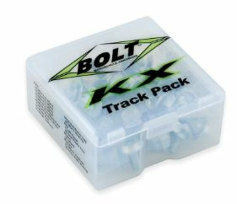 Bolt Komplett plastskruvsats Kawasaki KX450F Figur 1