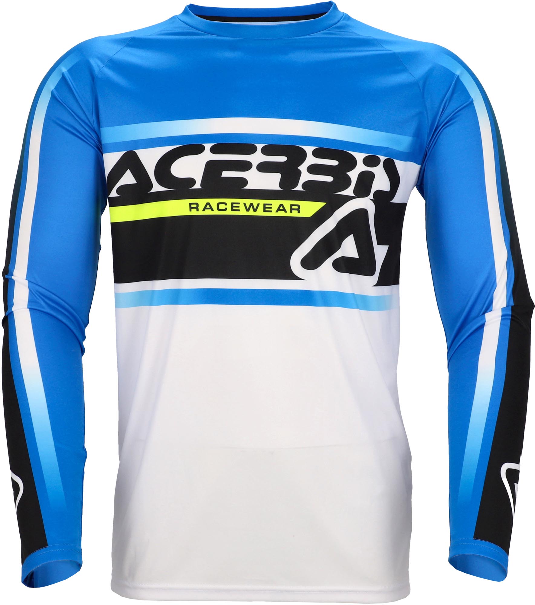 Acerbis MX Linear Ungdoms motocrosstrøje hvid/blå M Figur 3