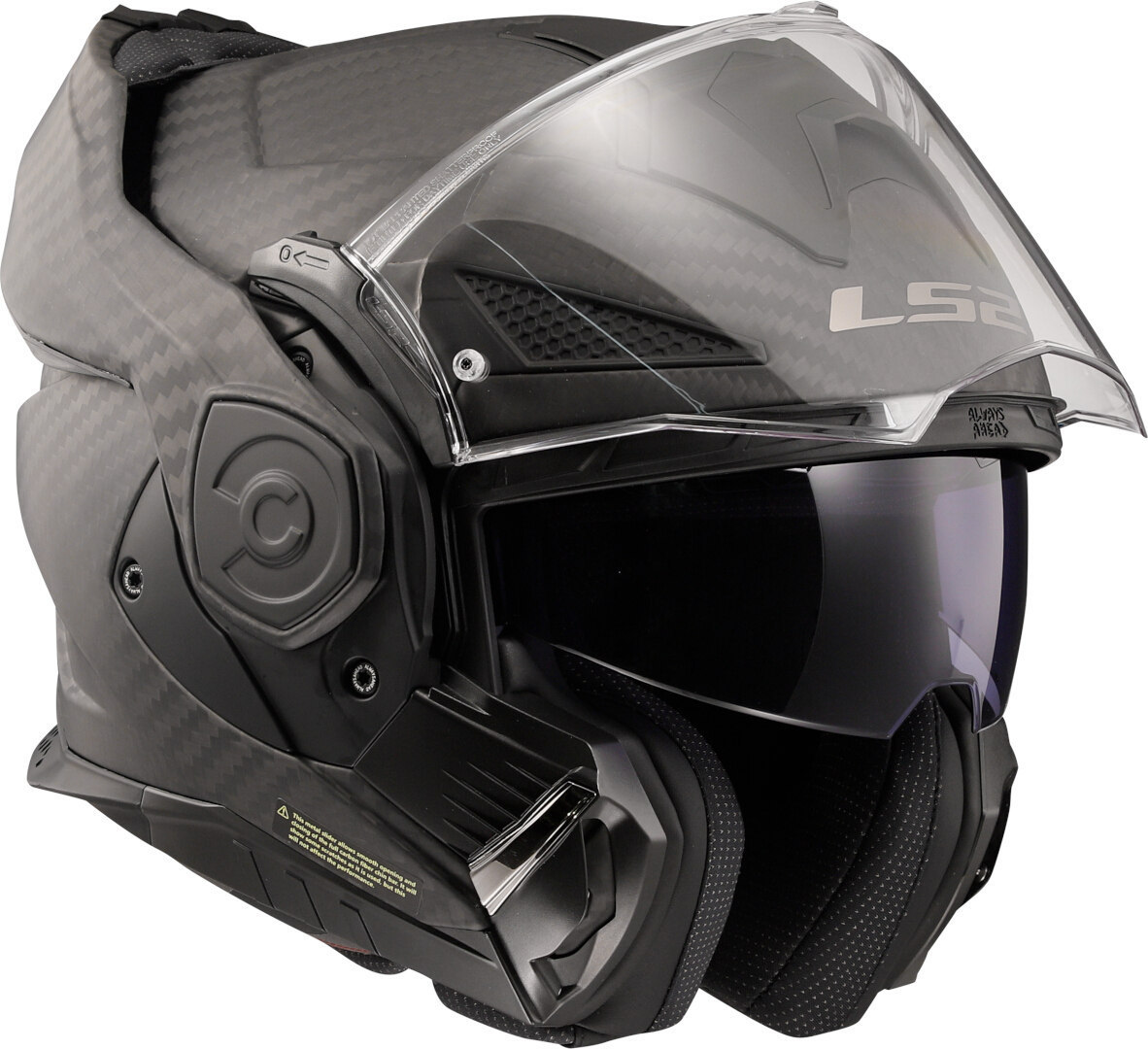 LS2 FF901 Advant X Carbon Helm Carbon mat M (57/58) Figuur 4