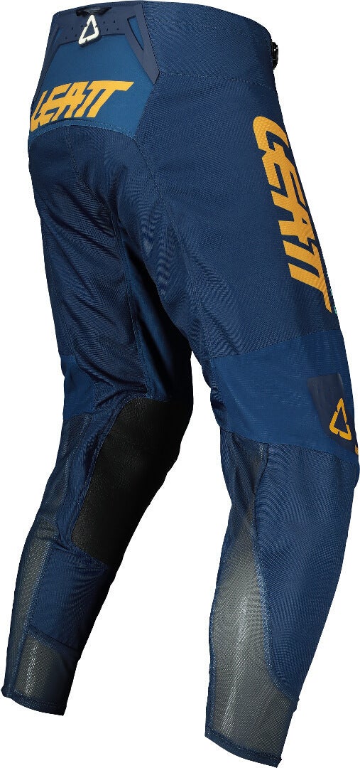 Leatt Moto 4.5 Talent Pantaloni Motocross blu/giallo L Figura 4