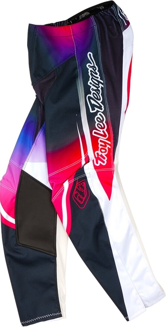 Troy Lee Designs GP Pro Drip Jugend Motocross Hose schwarz/lila 20 Abbildung 1