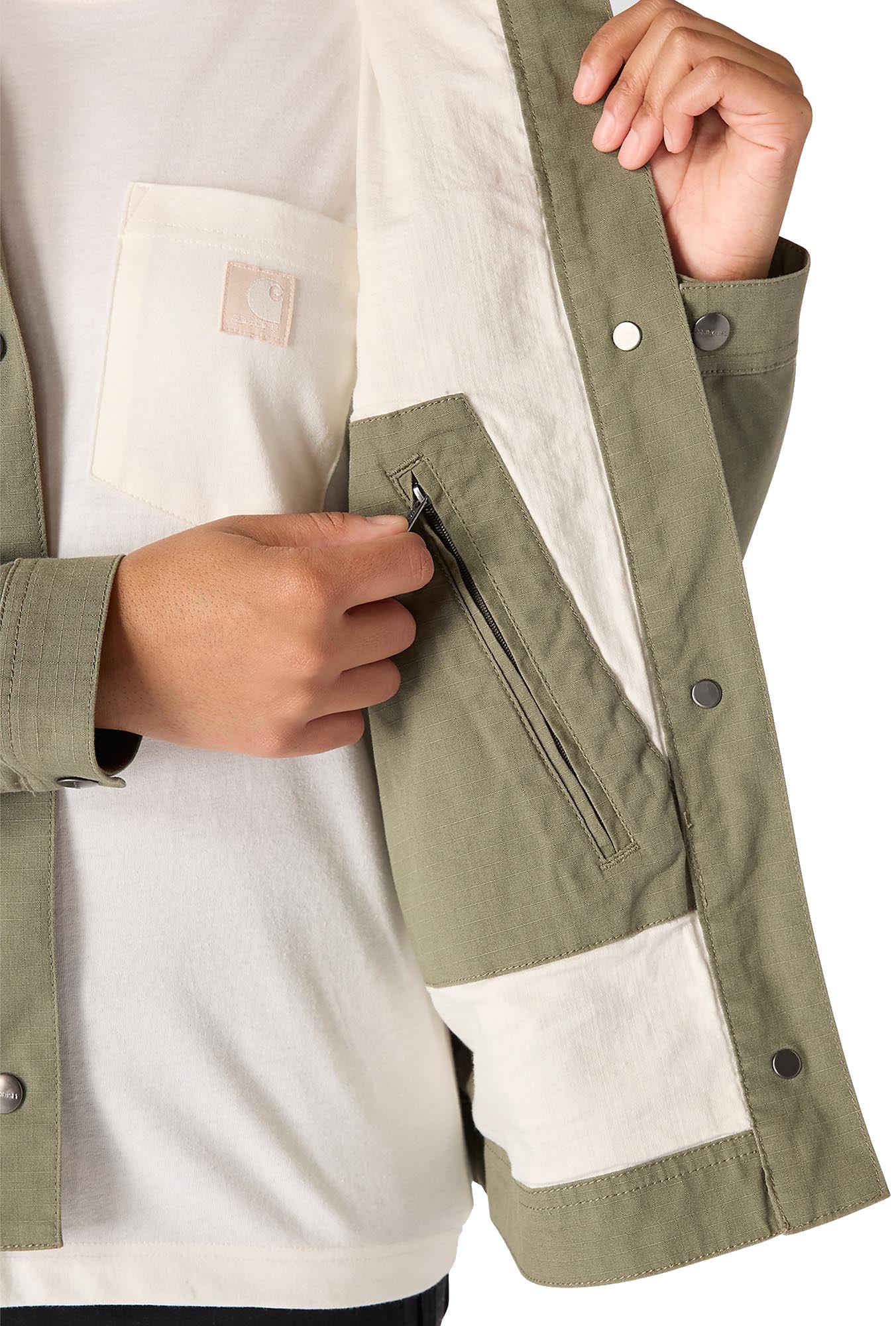 Carhartt Ripstop Pocket Ladies Jacket L Figure 6