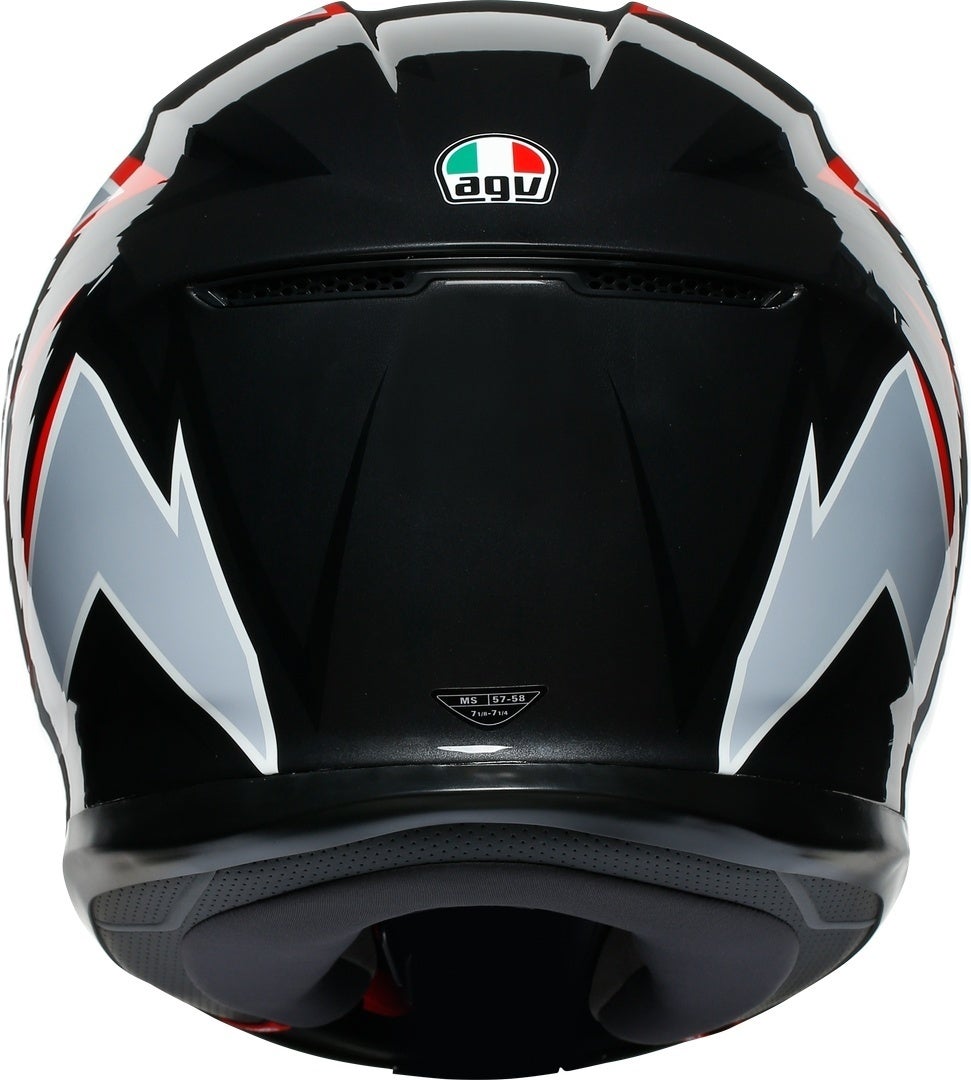AGV K-6 Flash Helmet black matt/grey XL (61/62) Figure 4