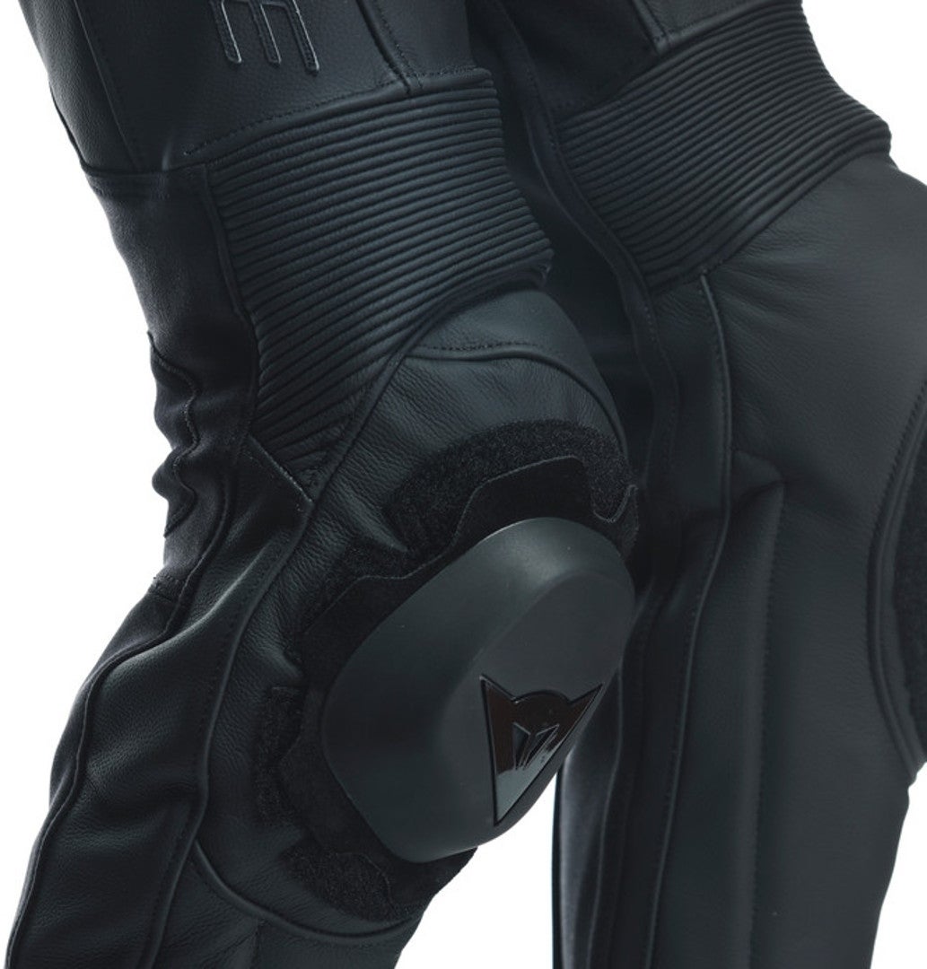 Dainese Mirage Todelt dame motorcykel læderdragt sort/grå/grøn 46 Figur 4
