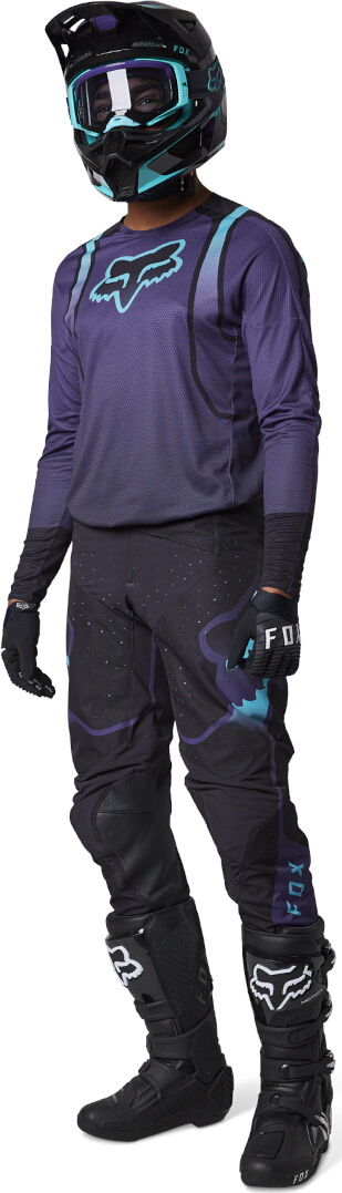 FOX 360 Vizen Tricou de motocross mov/negru XXL Figura 8