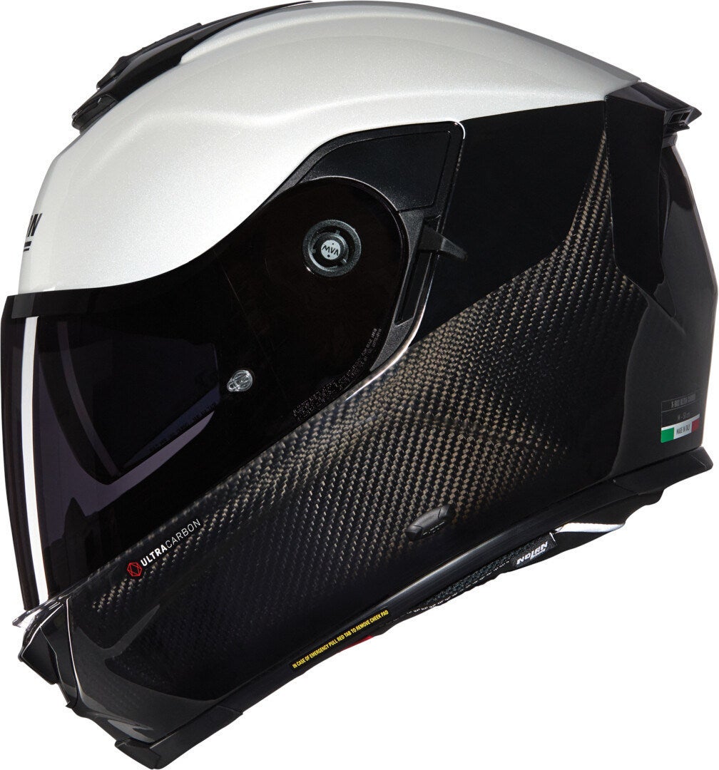 Nolan X-903 Ultra Carbon Verniciatura Speciale N-Com Přilba Černá/perleť M (58) Obrázek 4