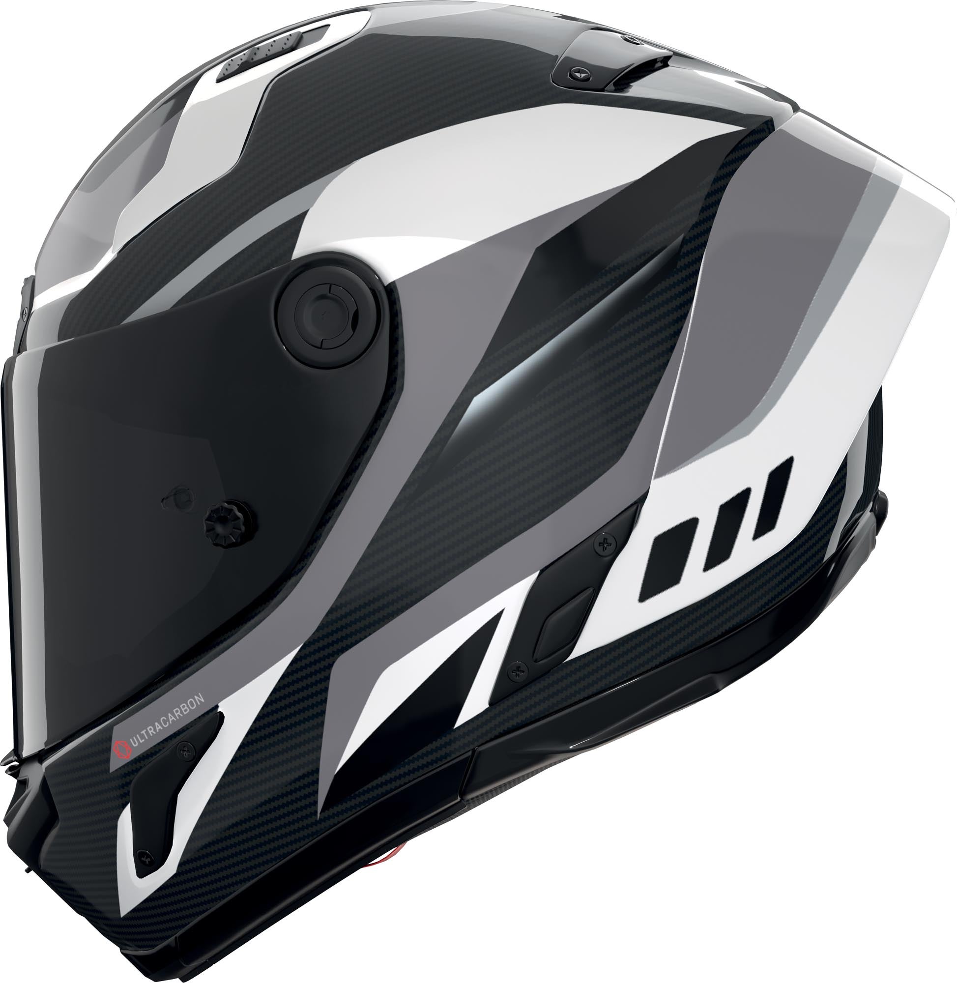 Nolan X-804 RS Ultra Carbon Lesmo Helmet grey/white XXS (54) Figure 5