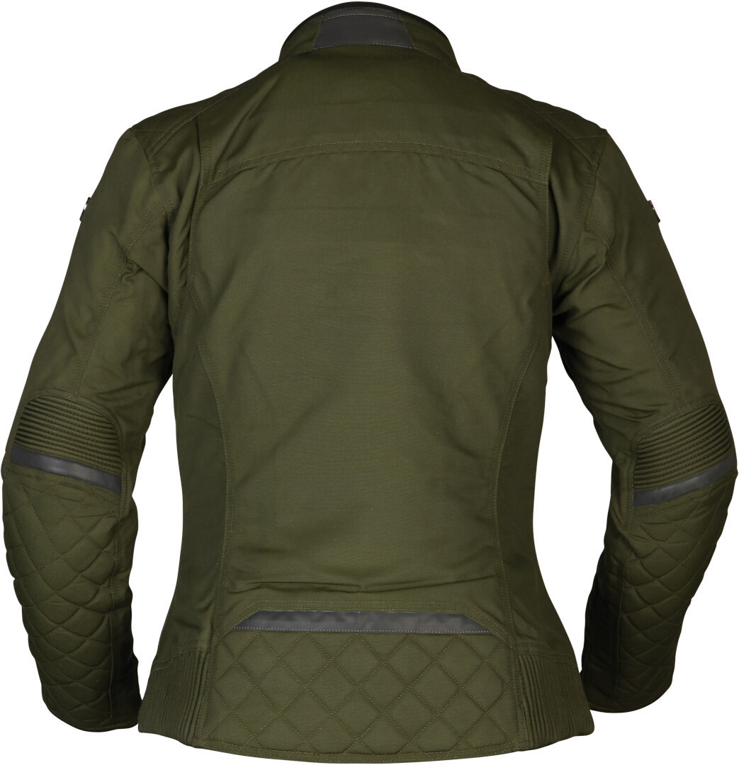 Modeka Thiago Dames Motorfiets Textiel Jas Olive 44 Figuur 2