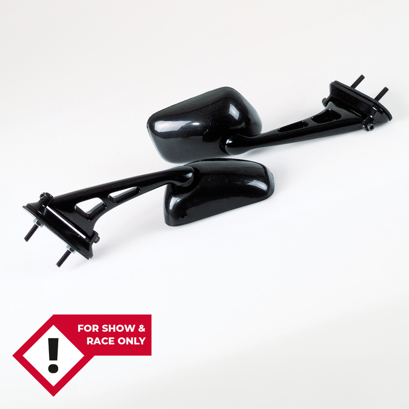 HIGHSIDER smart Fairing Mirror Race Svart (Par) Figur 2