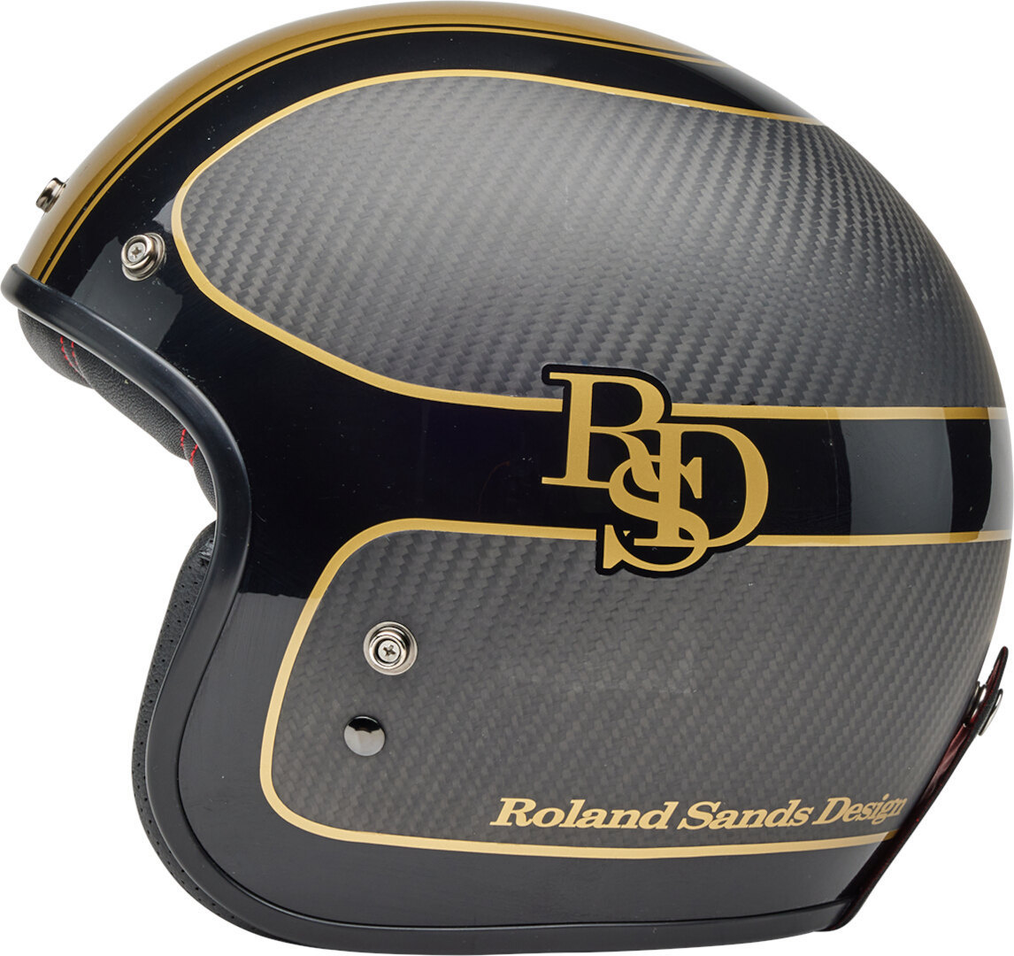 Bell Custom 500 Carbon RSD Checkmate Casco Jet L (59/60) Figura 5