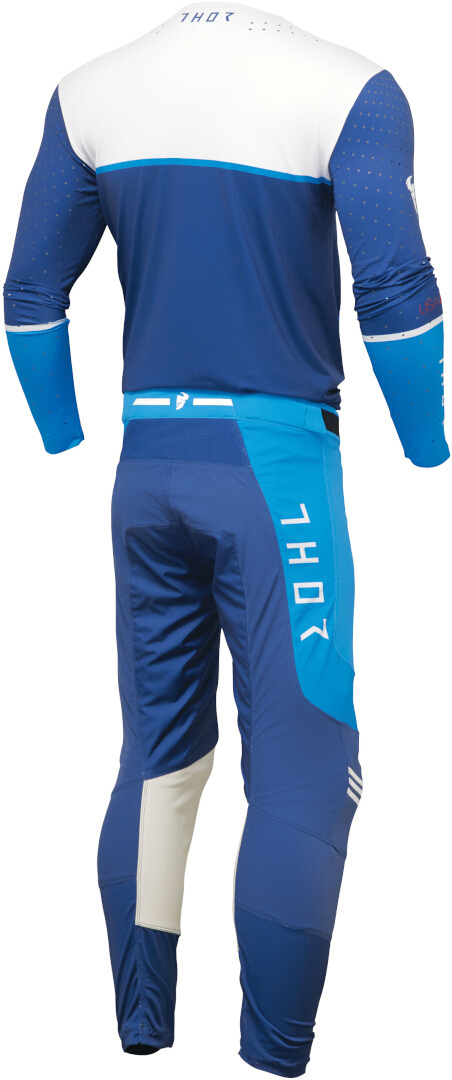 Thor Prime Ace Calça Motocross azul/branco 30 Figura 5
