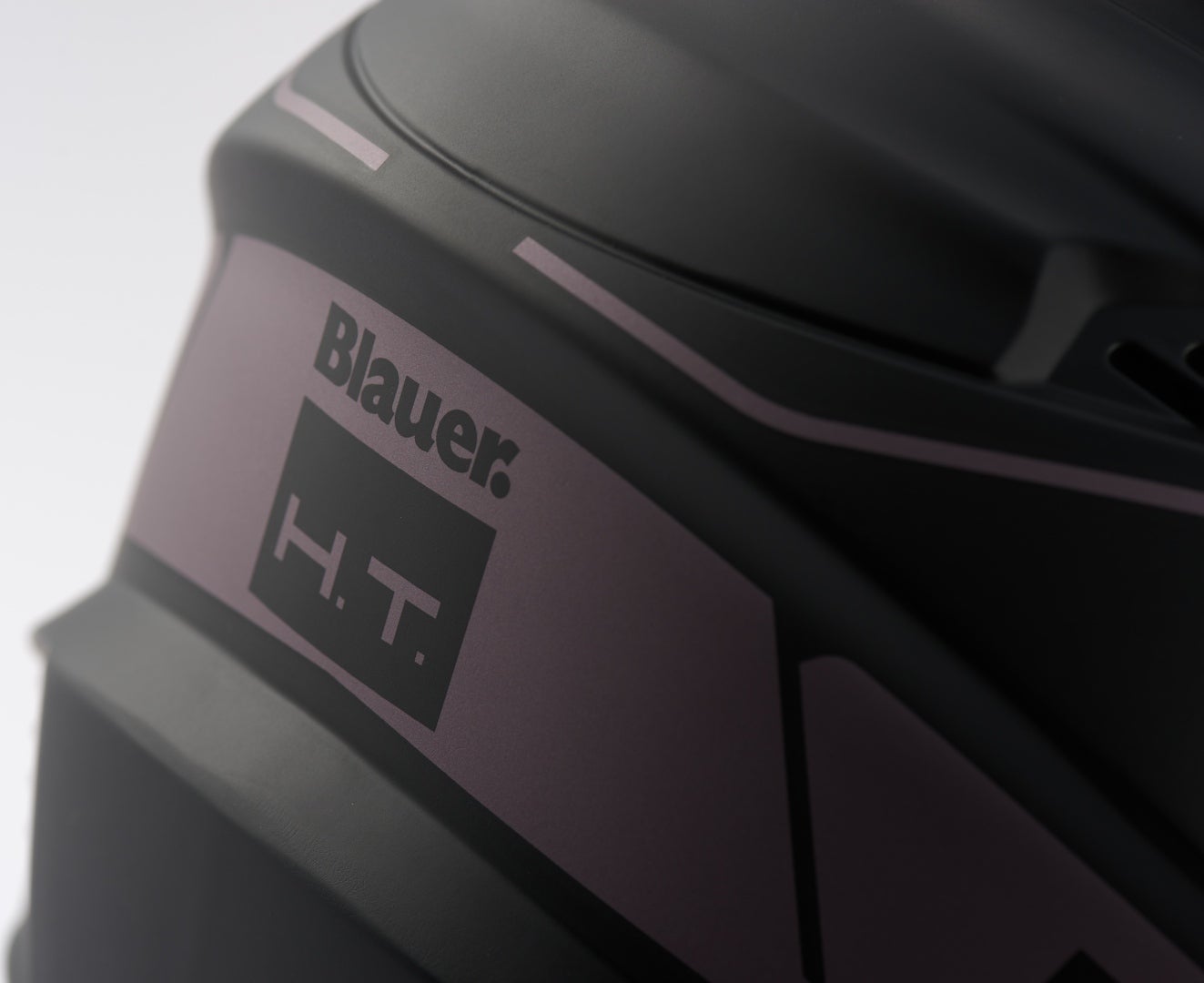 Blauer Brat Cască cu reacție Negru mat/titan S (55/56) Figura 2