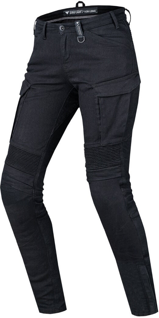 SHIMA Giro 2.0 Damer Motorcykel Tekstilbukser Sort 26 L30 Figur 1