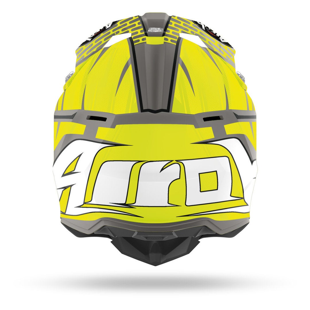 Airoh Wraap Idol Casco Motocross Giallo opaco S (55/56) Figura 2