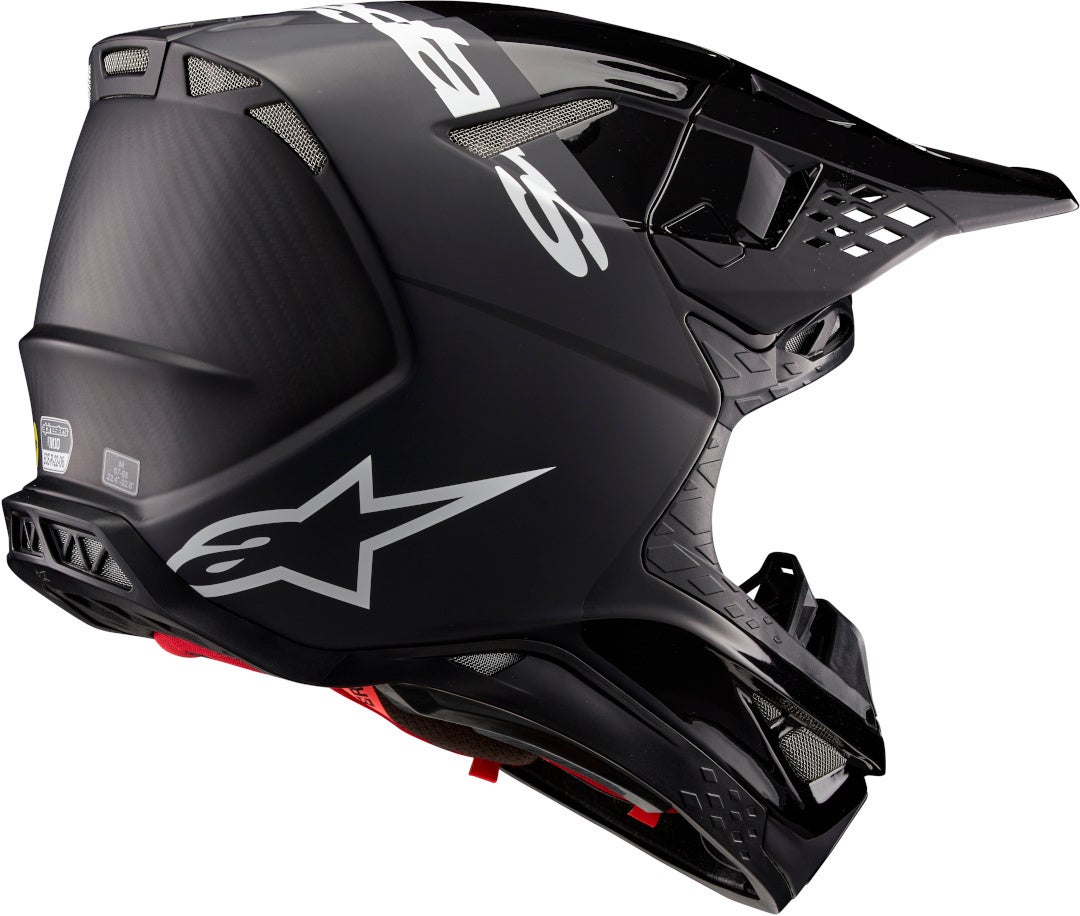 Alpinestars Supertech S-M10 Flood 2024 Motocross hjelm sort/grå M (57/58) Figur 7