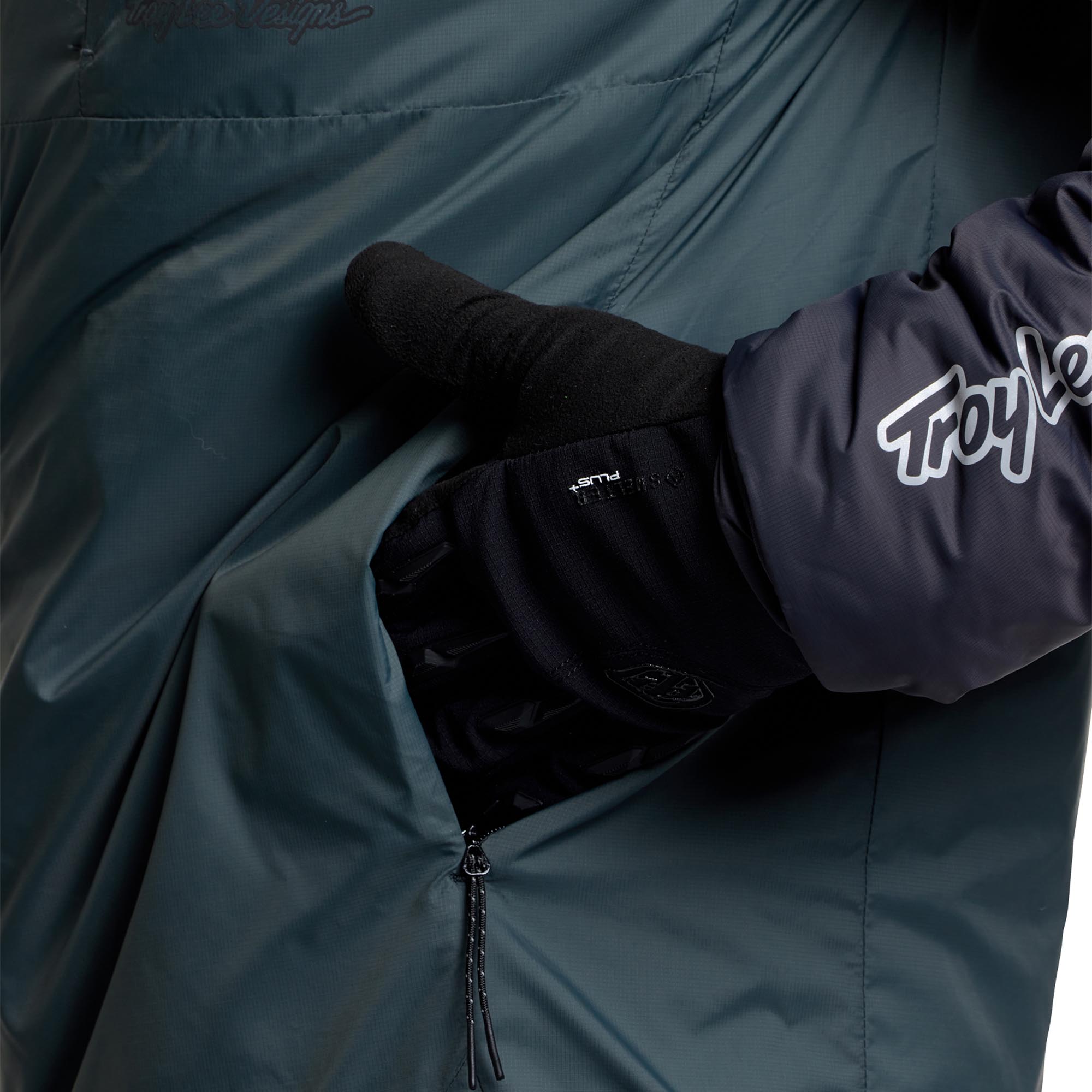 Troy Lee Designs Skyline Chill Mono Bicycle Jacket dark green M Figure 8