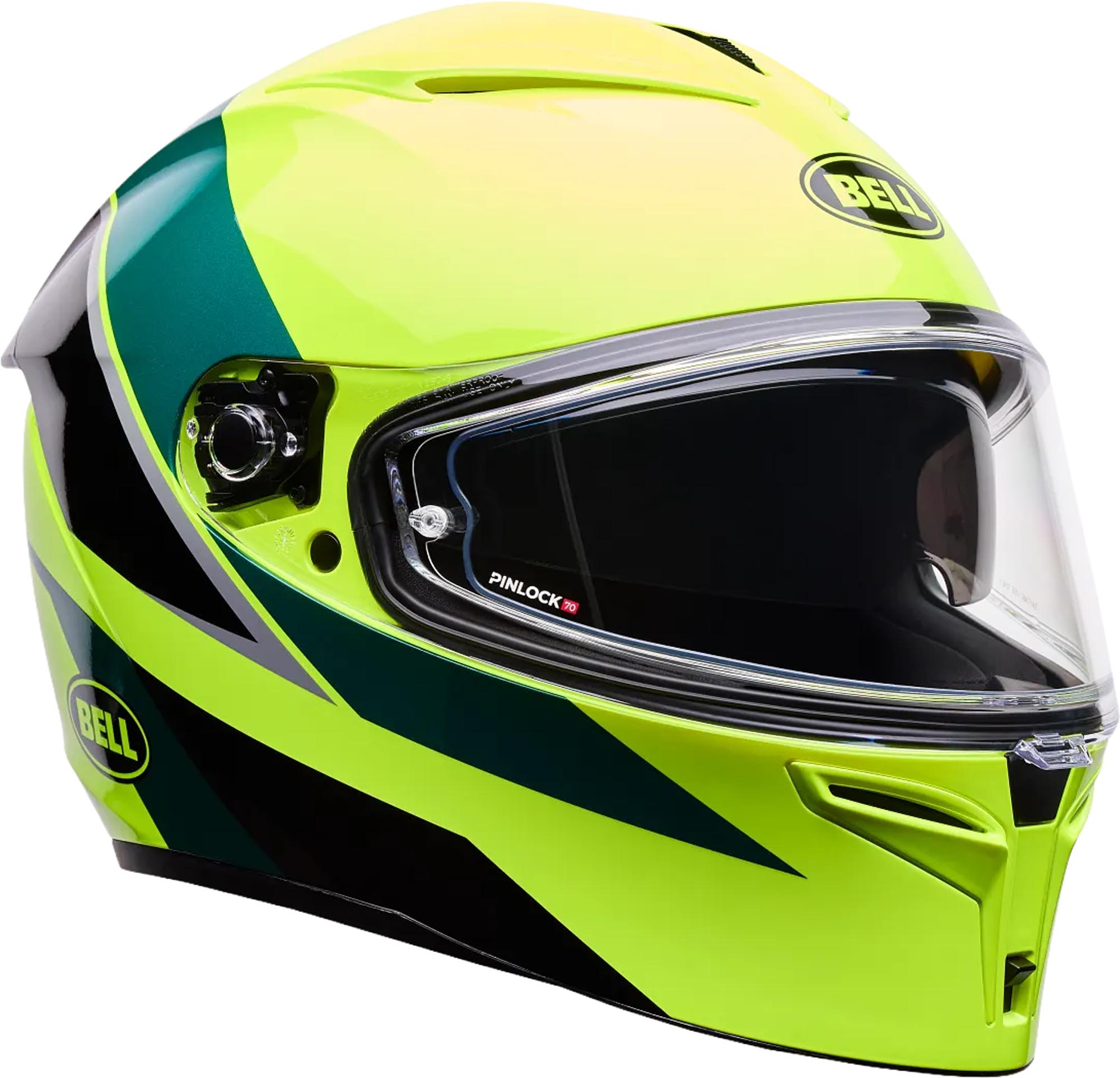 Bell Lithium Flip Hjelm gul L (59/60) Figur 1