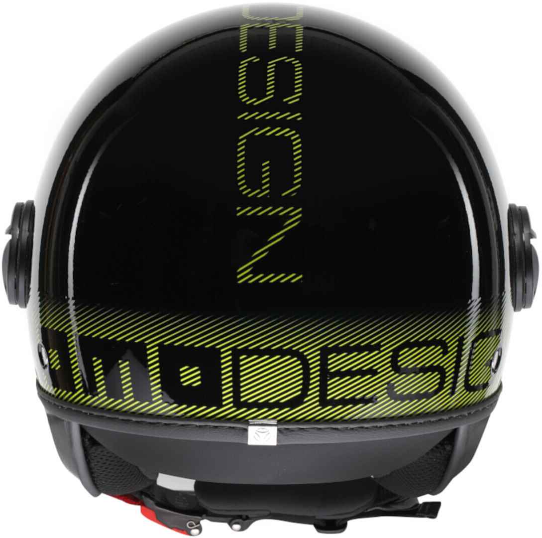 MOMO FGTR Classic Stripes Cască cu reacție negru/galben-neon S (55/56) Figura 3
