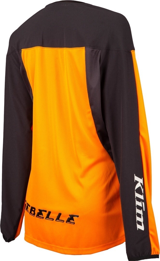 Klim Rebelle Dame Motocross trøje orange/sort XXL Figur 6