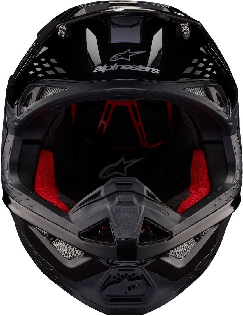 Alpinestars Supertech S-M10 Flood 2024 Motocross hjelm sort/grå M (57/58) Figur 6