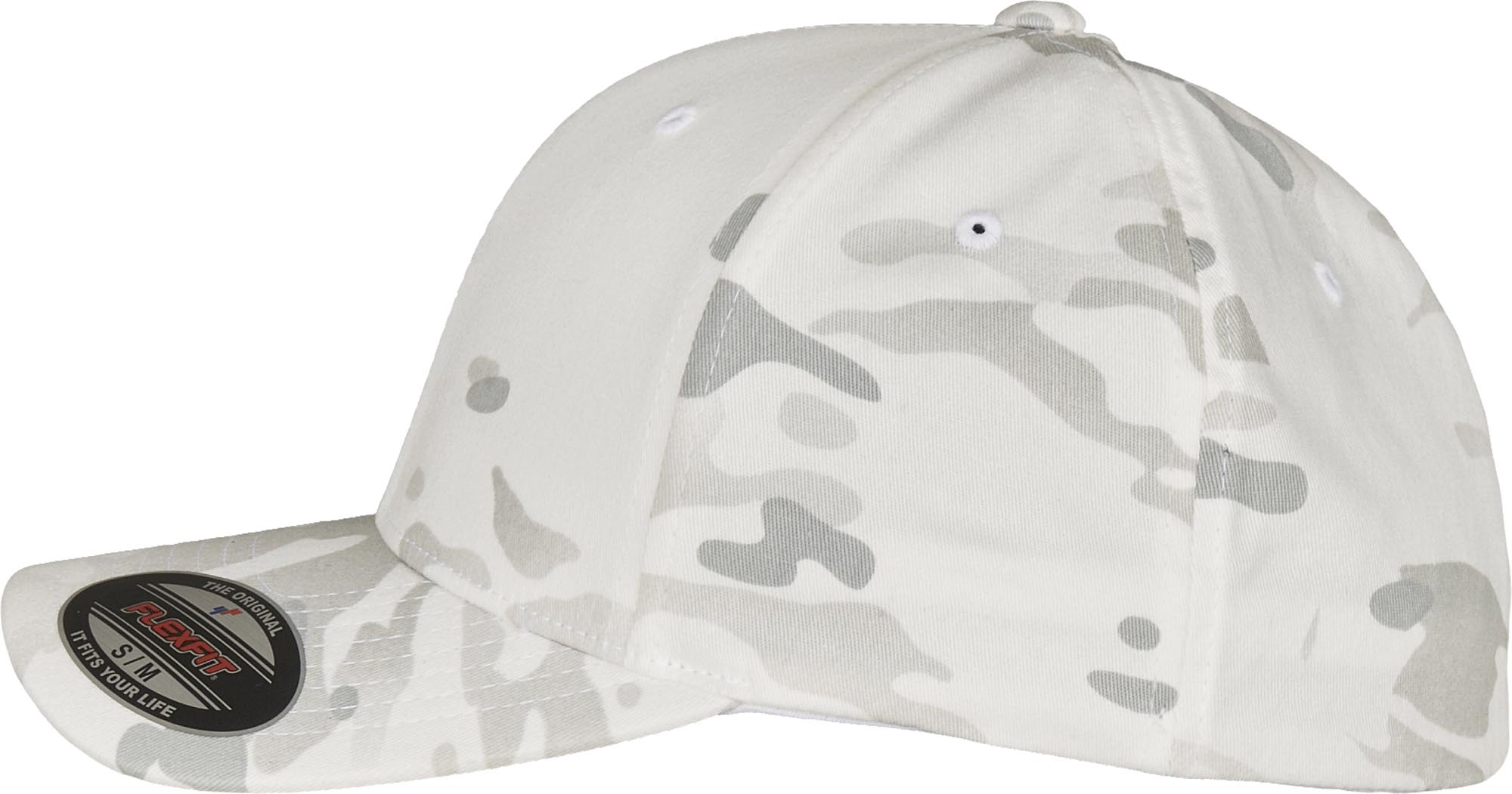 Brandit Flexfit Multicam Cap Wit S/M Figuur 2