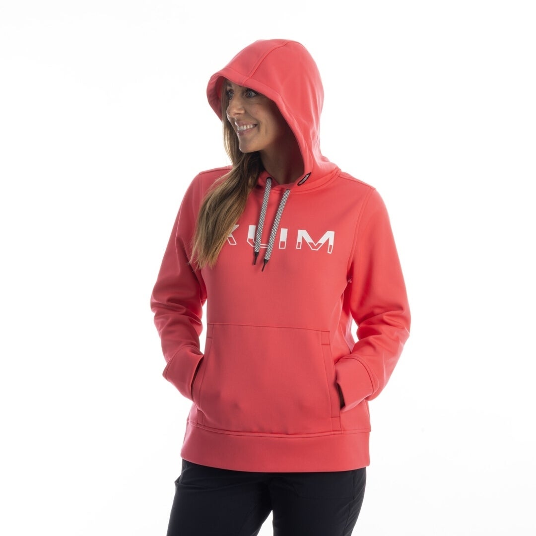Side view of Klim Petrol Ladies Hoodie