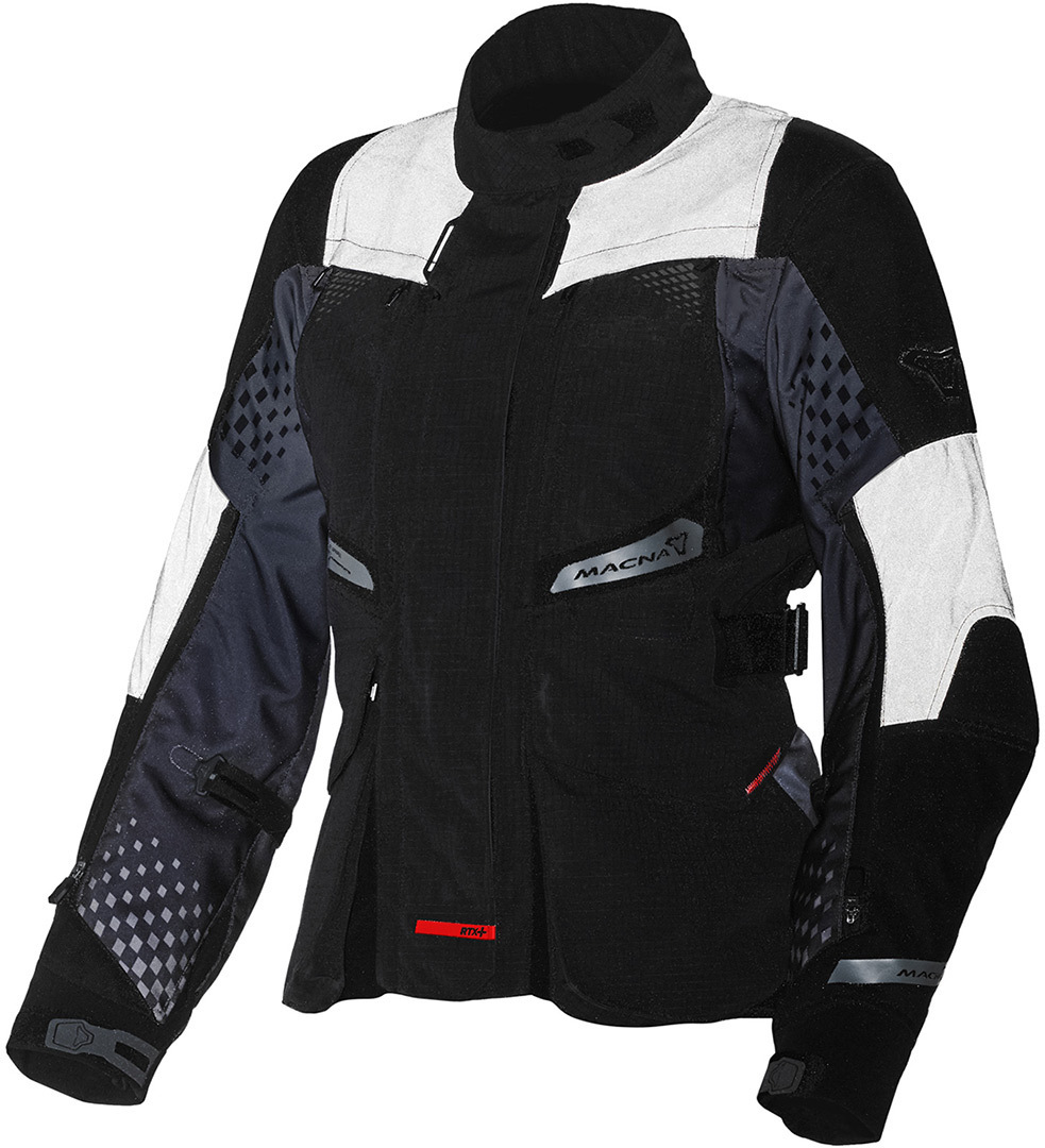 Macna Fusor Dame motorcykel tekstiljakke Sort M Figur 3