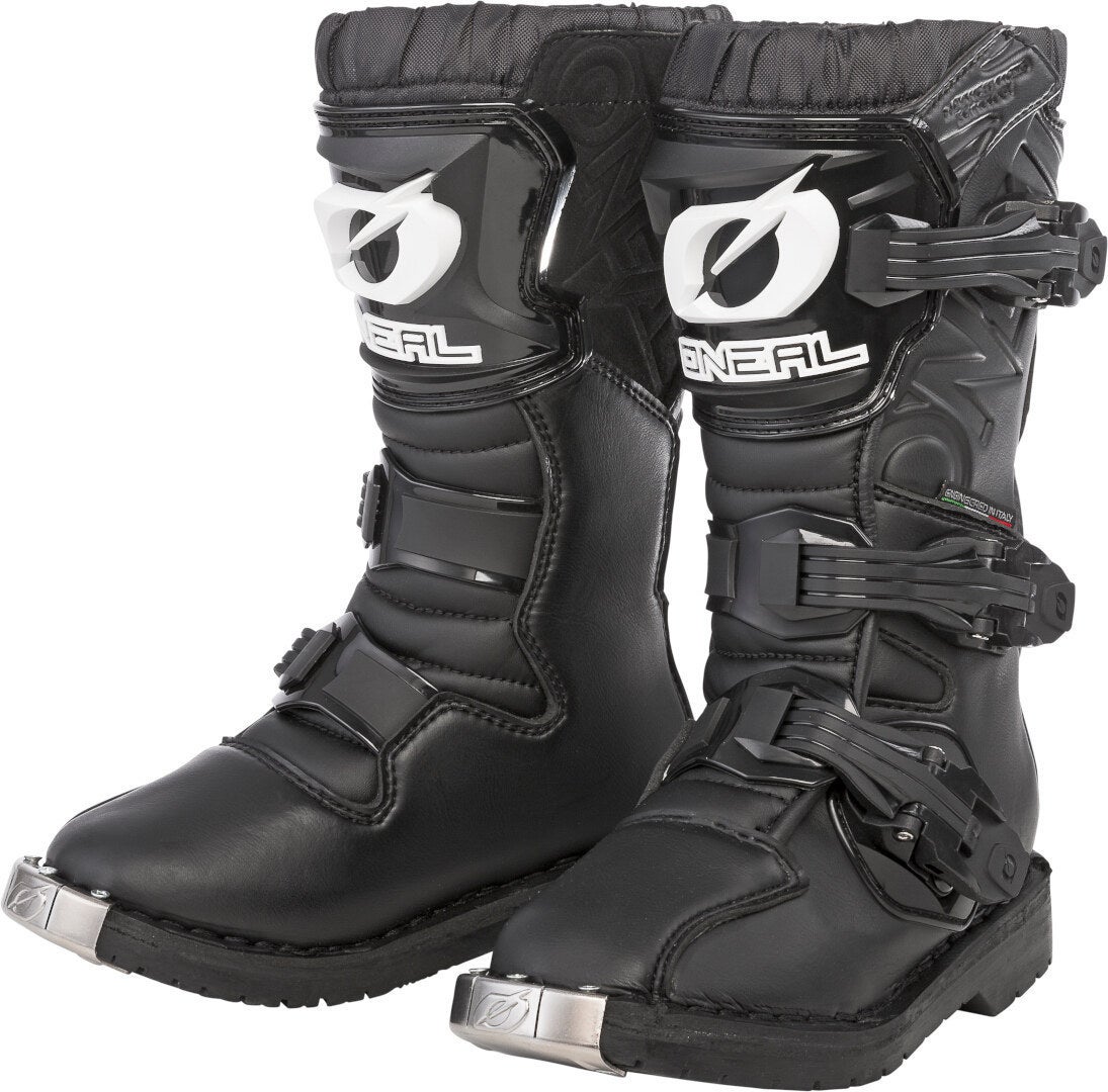Oneal Unisex Kids Black Rider Youth Motocross Boots