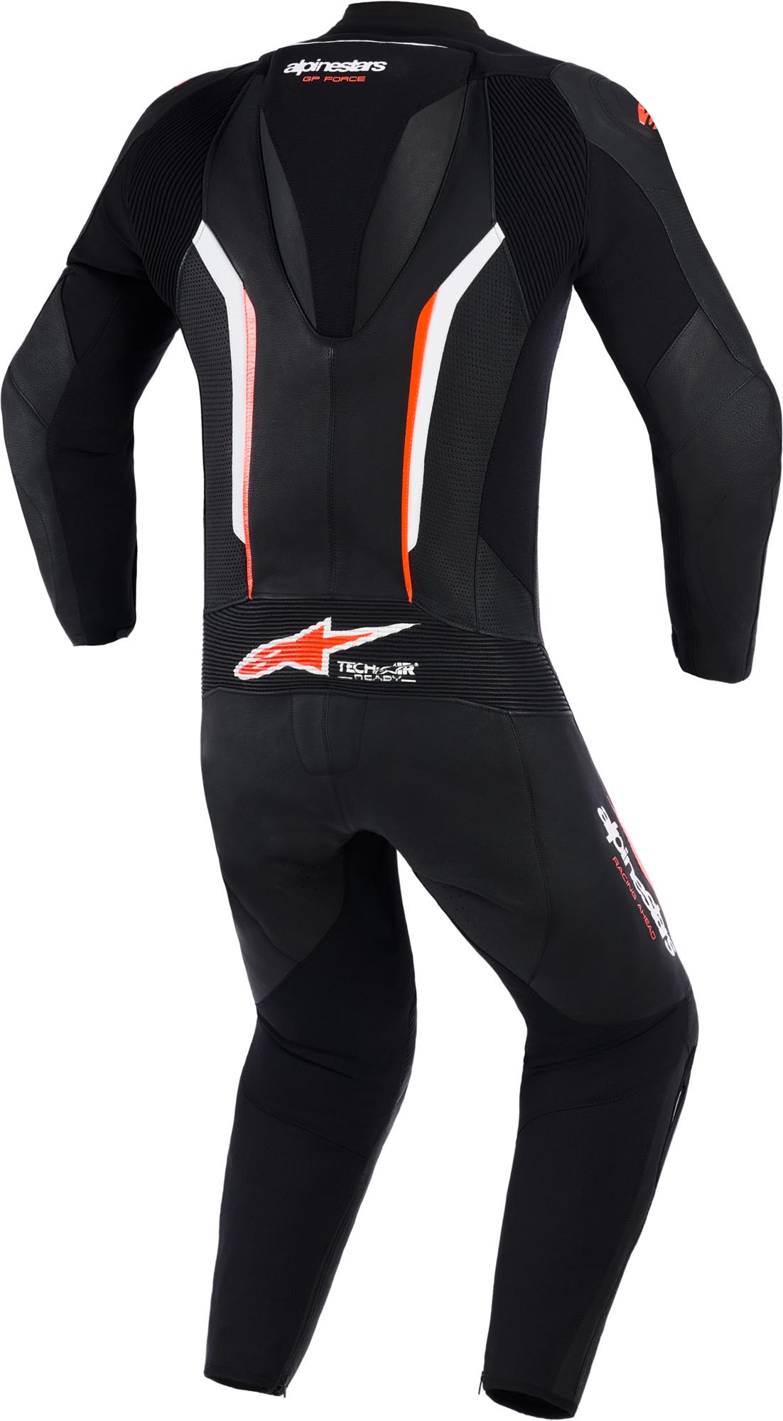 Alpinestars GP Force V2 1-Piece Motorcycle Leather Suit black/white/red 50 Figure 2